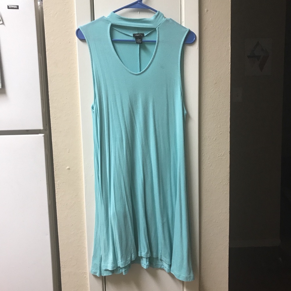 Turquoise Rue 21 Dress