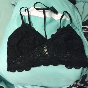 Black bralette