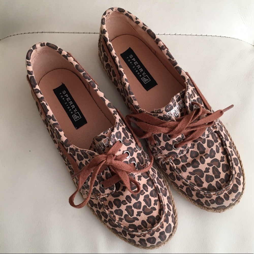 Sperry • Cheetah Print Top Sider