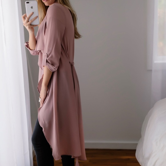 City Blush Duster 💕Last💕 - Picture 2 of 6