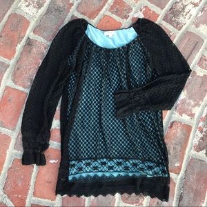 🍂Fall Umgee Black Lace Detail Tunic / Dress