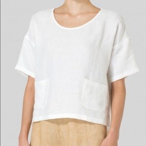 Vivid Linen Top