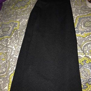 🦄 LuLaroe Black Cassie skirt LG