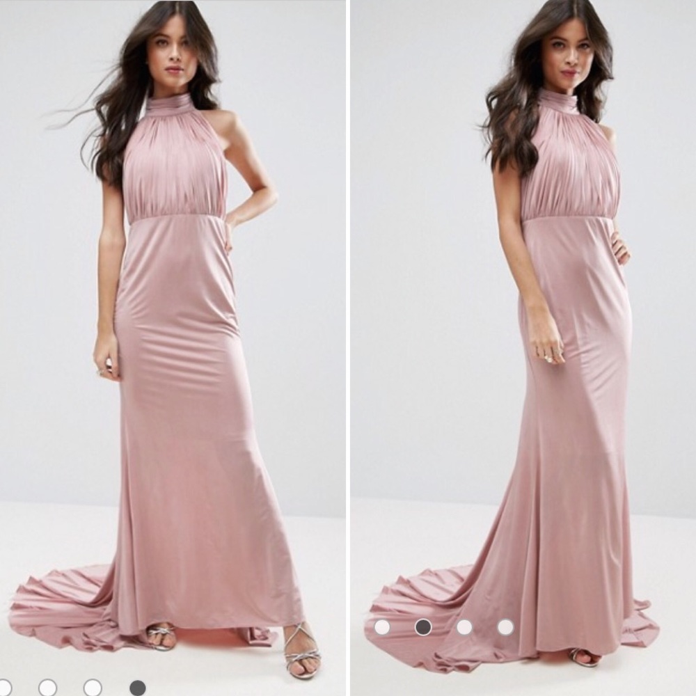 ASOS Petite Maxi Dress With Open Back
