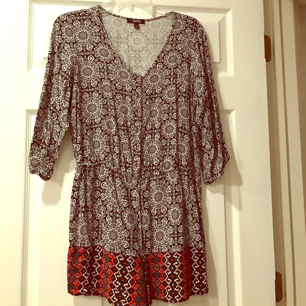 Multi colored Romper