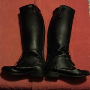Saxon tall field boots
