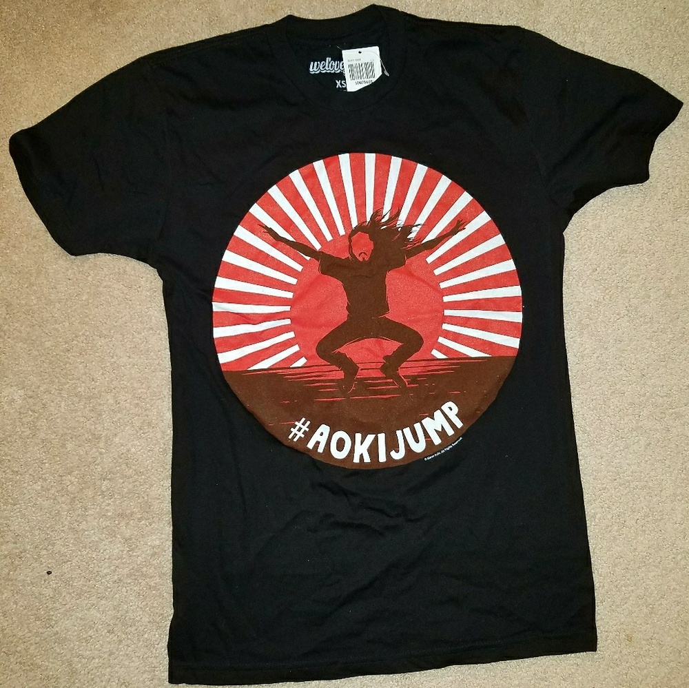 New Steve Aoki t shirt (discontinued)