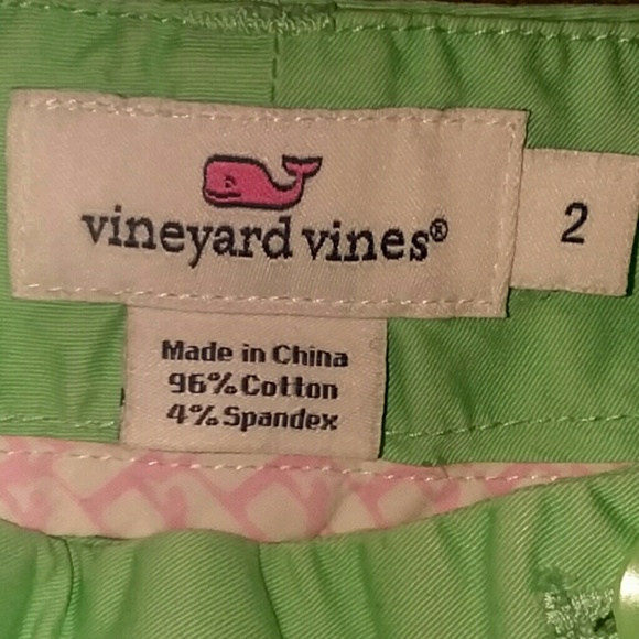 VINEYARD VINES WOMEN'S SHORTS MINT COLOR - Picture 2 of 4