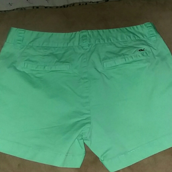 VINEYARD VINES WOMEN'S SHORTS MINT COLOR - Picture 3 of 4