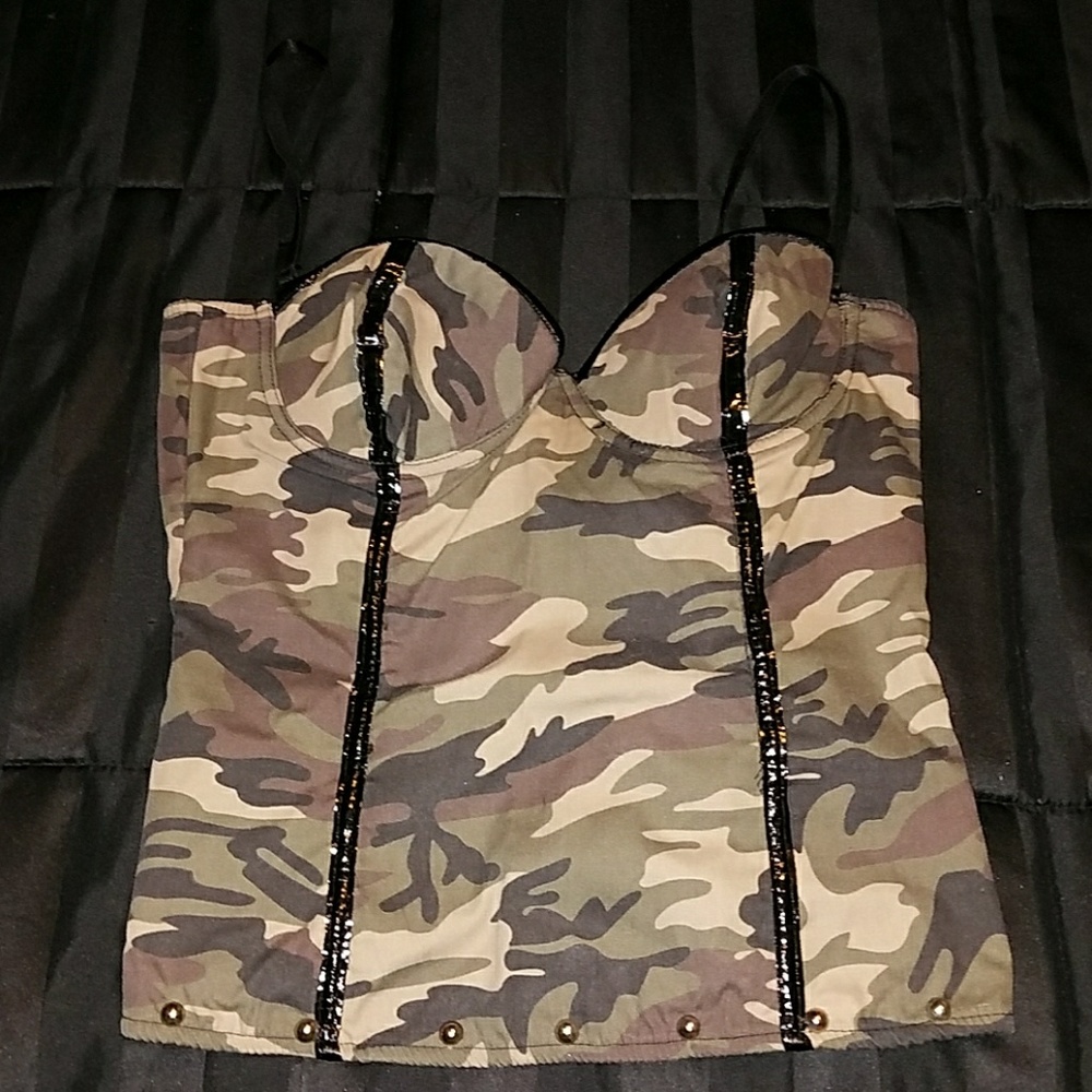 Camo Halloween Corset