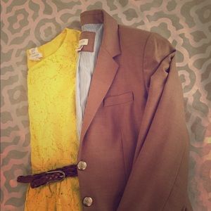 Yellow J Crew dress⚜️💛