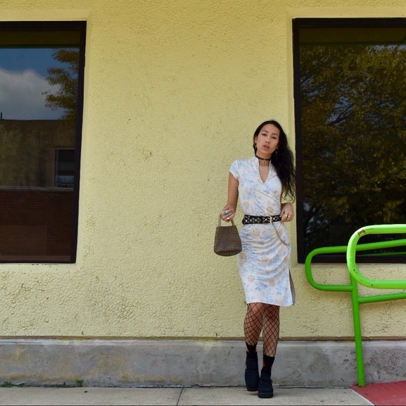 Vintage Dresses - 🍒 90's DEADSTOCK Cherryblossom Dress Vintage Dresses - 🍒 90's DEADSTOCK Cherryblossom Dress