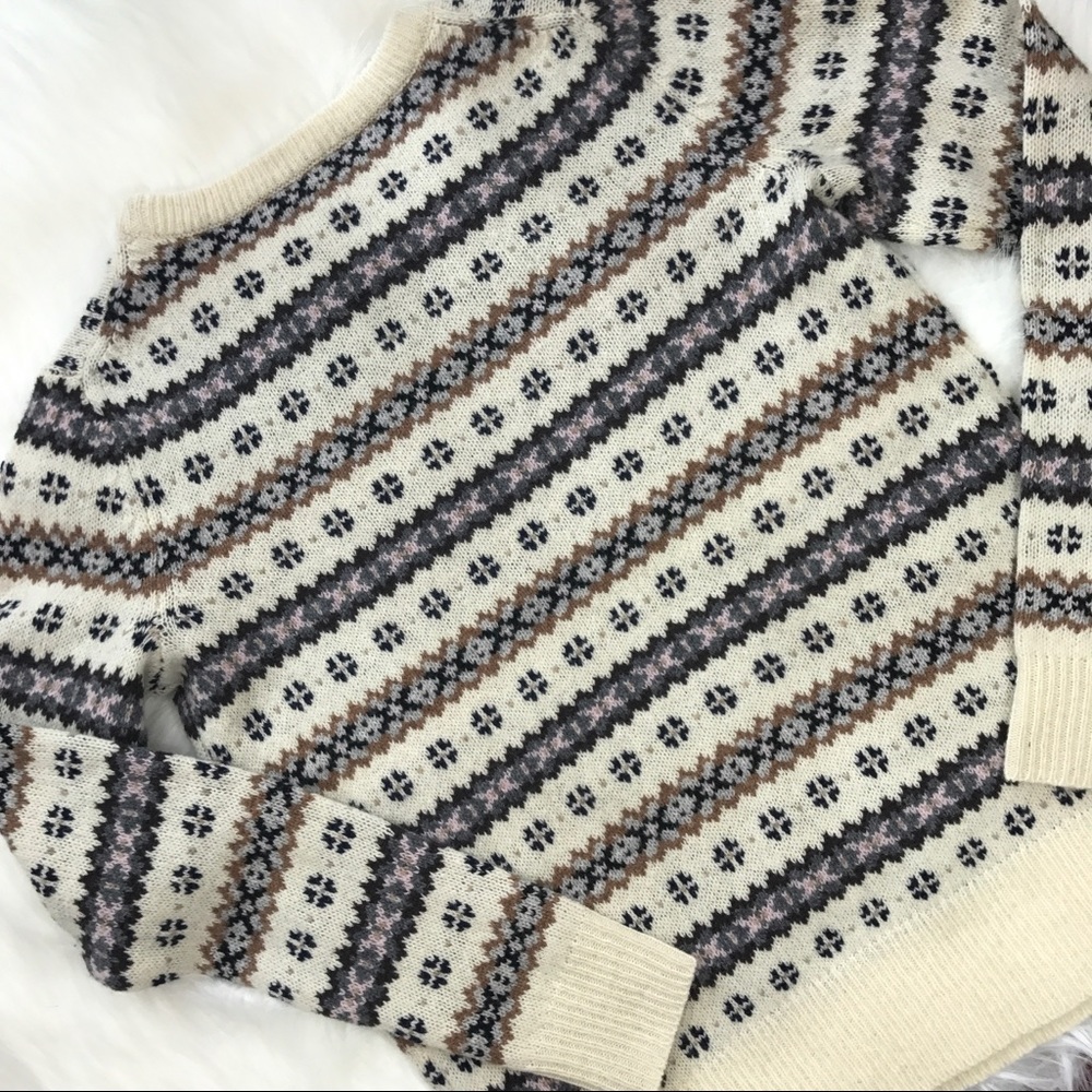 J.crew fair isle crewneck sweater - Picture 4 of 7