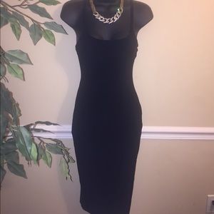 Black Midi dress