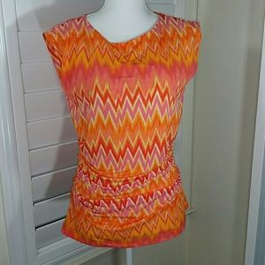 Vince Campton Chevron Blouse Vince Campton Chevron Blouse