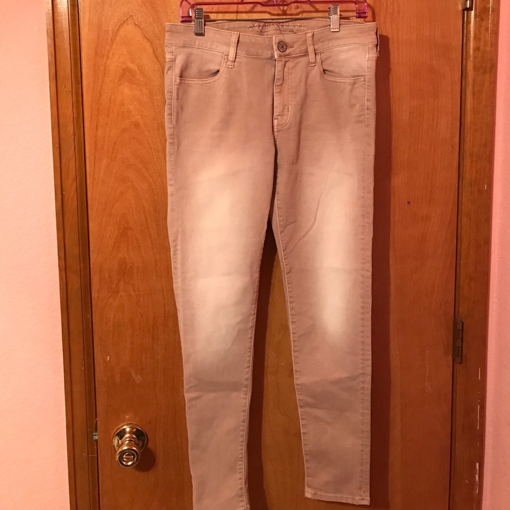 NWOT Pink American Eagle Jeggings