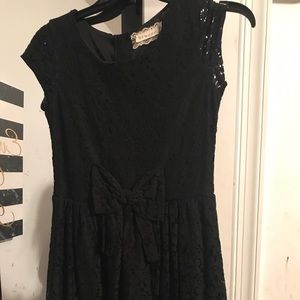 Girl's Black Dress