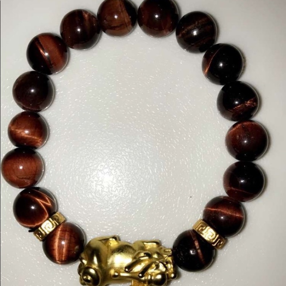 Semi Precious beaded bracelets.