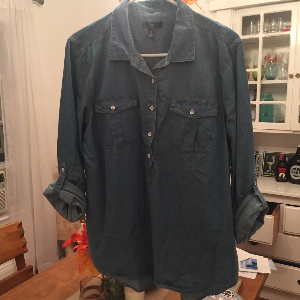 Old Navy Chambray Tunic