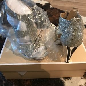 Michael Kors Berkley Silver Shoes