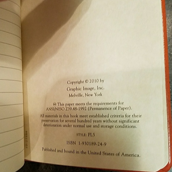 Graphic Image orange #fashionnotes journal - Picture 5 of 9