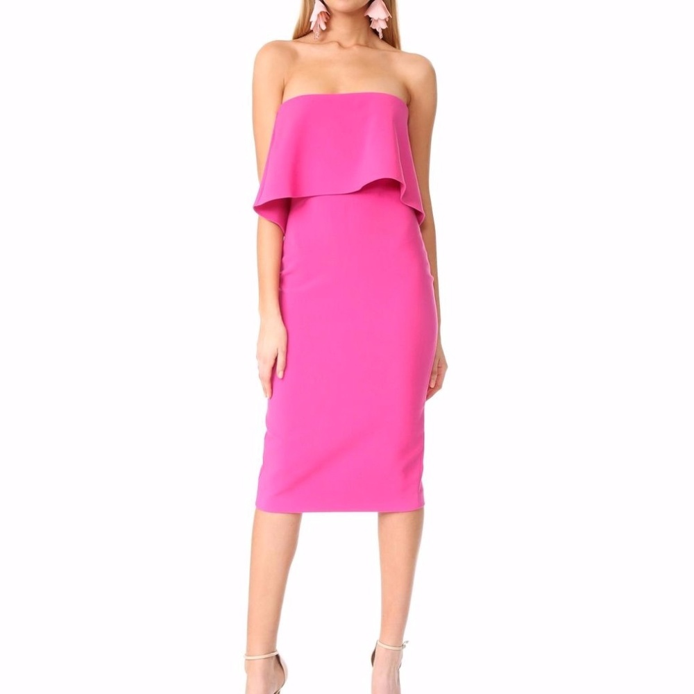 LIKELY Driggs Dress - Cerise - Size 10