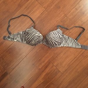 Zebra print Victoria's Secret bra