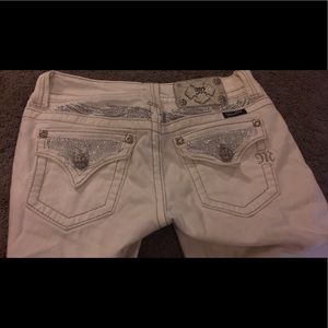 Miss me white skinny jean