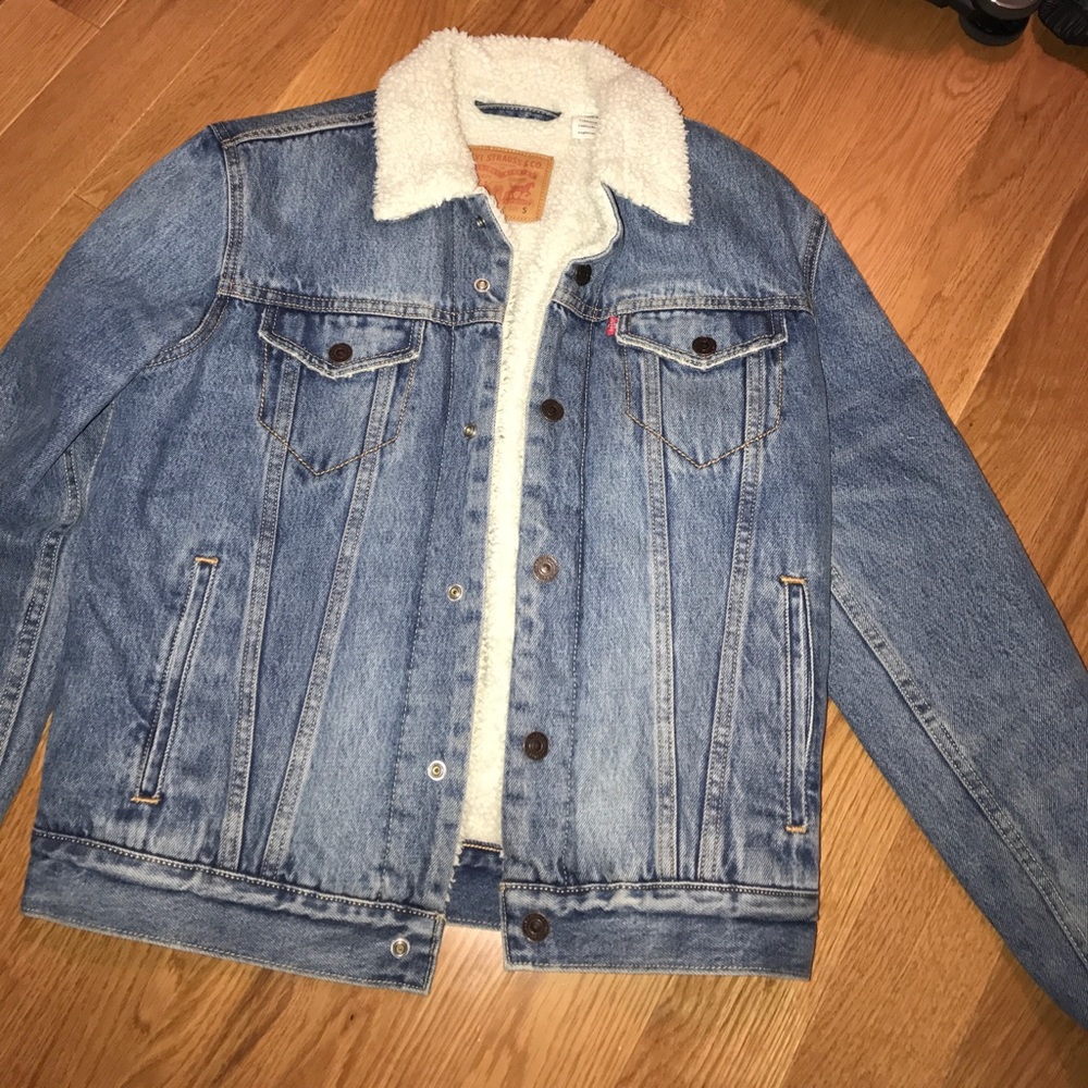 Levi's Men's Sherpa Denim Jacket