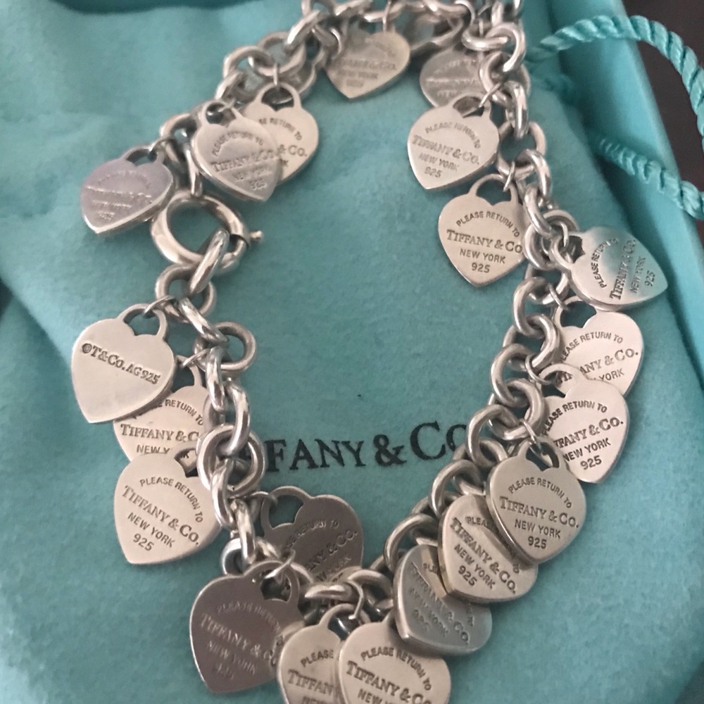 Tiffany Multi Heart bracelet.