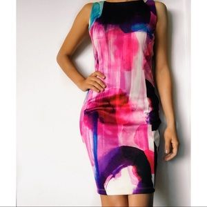 Colorful Midi Dress