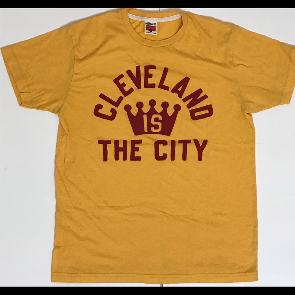 Homage | Cleveland Is The City | Men's Large Tee