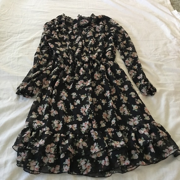 New Look Mini Floral Dress - Picture 4 of 8