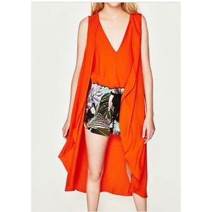 Orange Cape Top🍊🦊