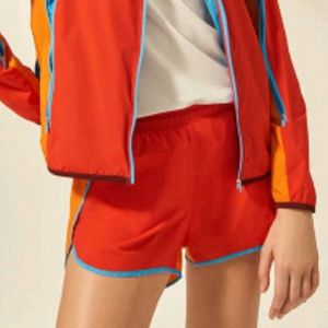 Tory Burch sport red/Tory orange track shorts