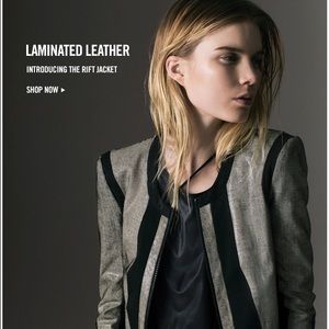 Helmut Lang Stretch leather jacket Helmut Lang Stretch leather jacket