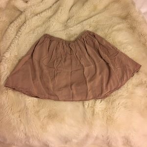 Dusty Rose Brandy Melville High Waisted Skirt