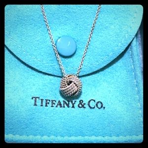 Tiffany & Co. Knot Pendant Necklace