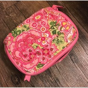 Vera Bradley Paisley Makeup, Jewelry, Travel Bag