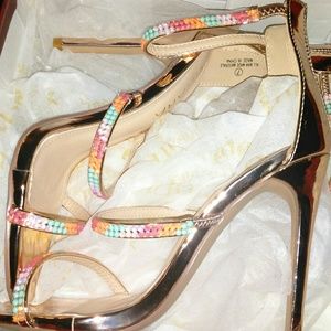 High heels shoes