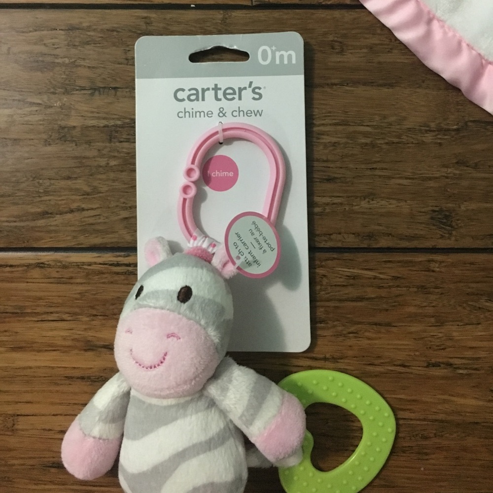 NWT Carters Baby Gift Set Toy And Rattles