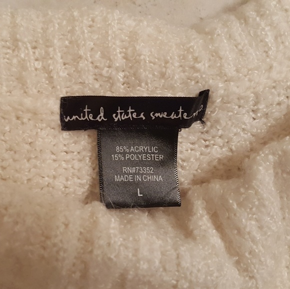 United States Sweaters Cream Cowl Neck Sweater - Picture 3 of 5