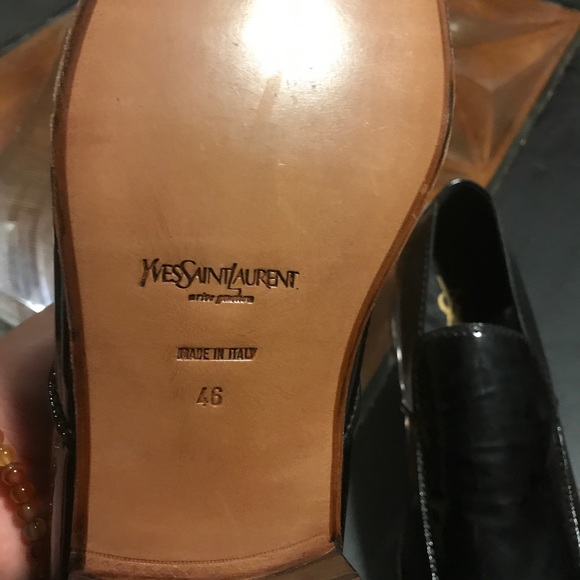 Mens shoes yves saint laurent size13 us 46 eu main image 4