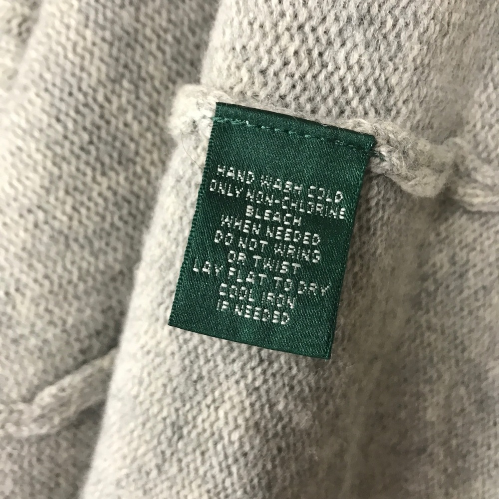 SOLD Lauren Ralph Lauren Cashmere Wool Duster XL - Picture 4 of 6