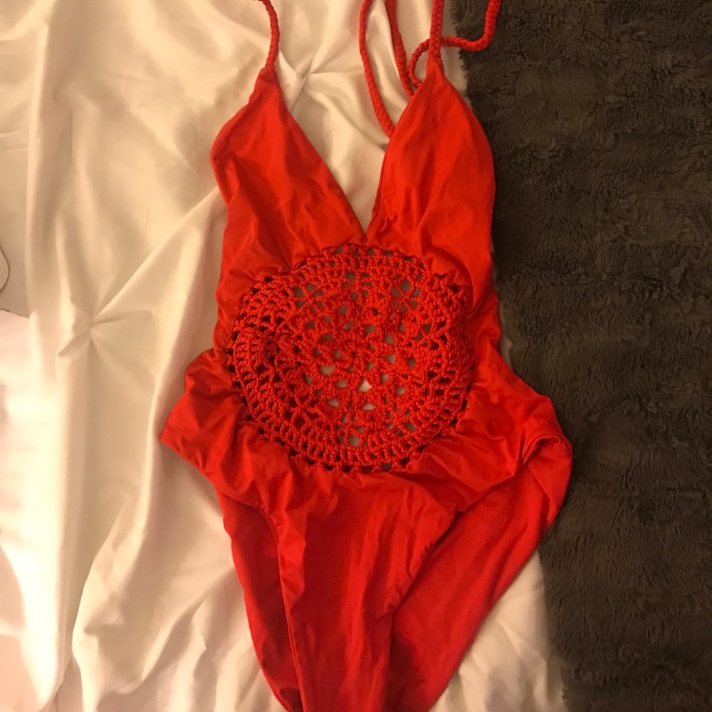Frankie's Bikinis Poppy One Piece Swimsuit