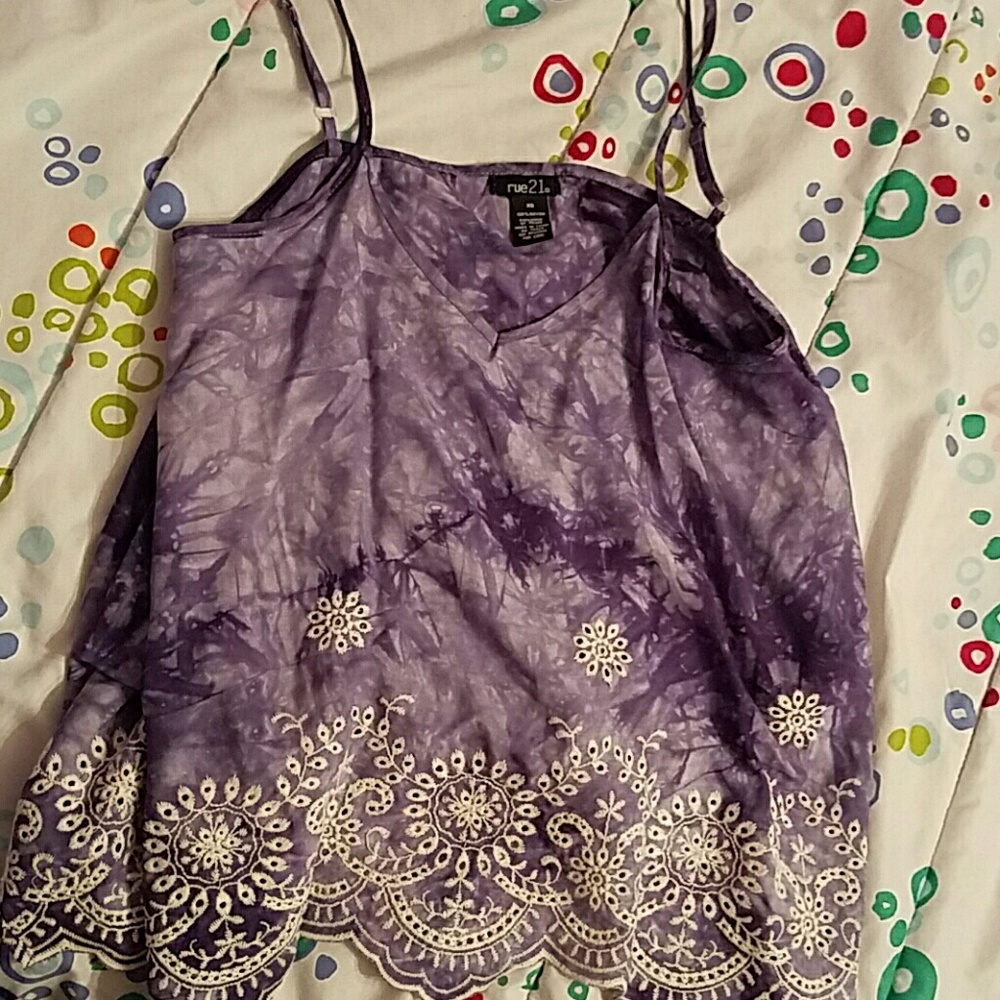 Flowy Rue21 Tank - Picture 2 of 2