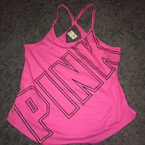 NWT VS PINK LARGE TANK TOP
