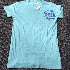 pink ringer tee 2017 season