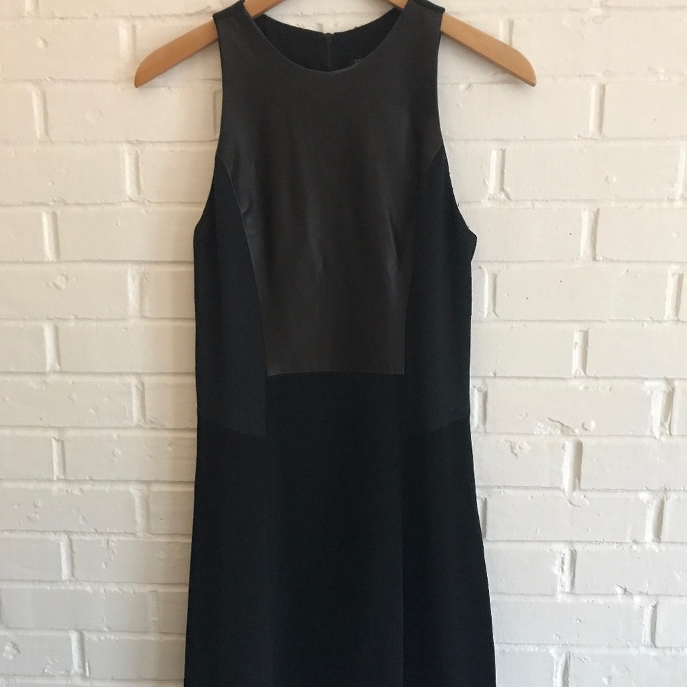 Rag & Bone Black Leather Dress