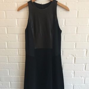 Rag & Bone Black Leather Dress